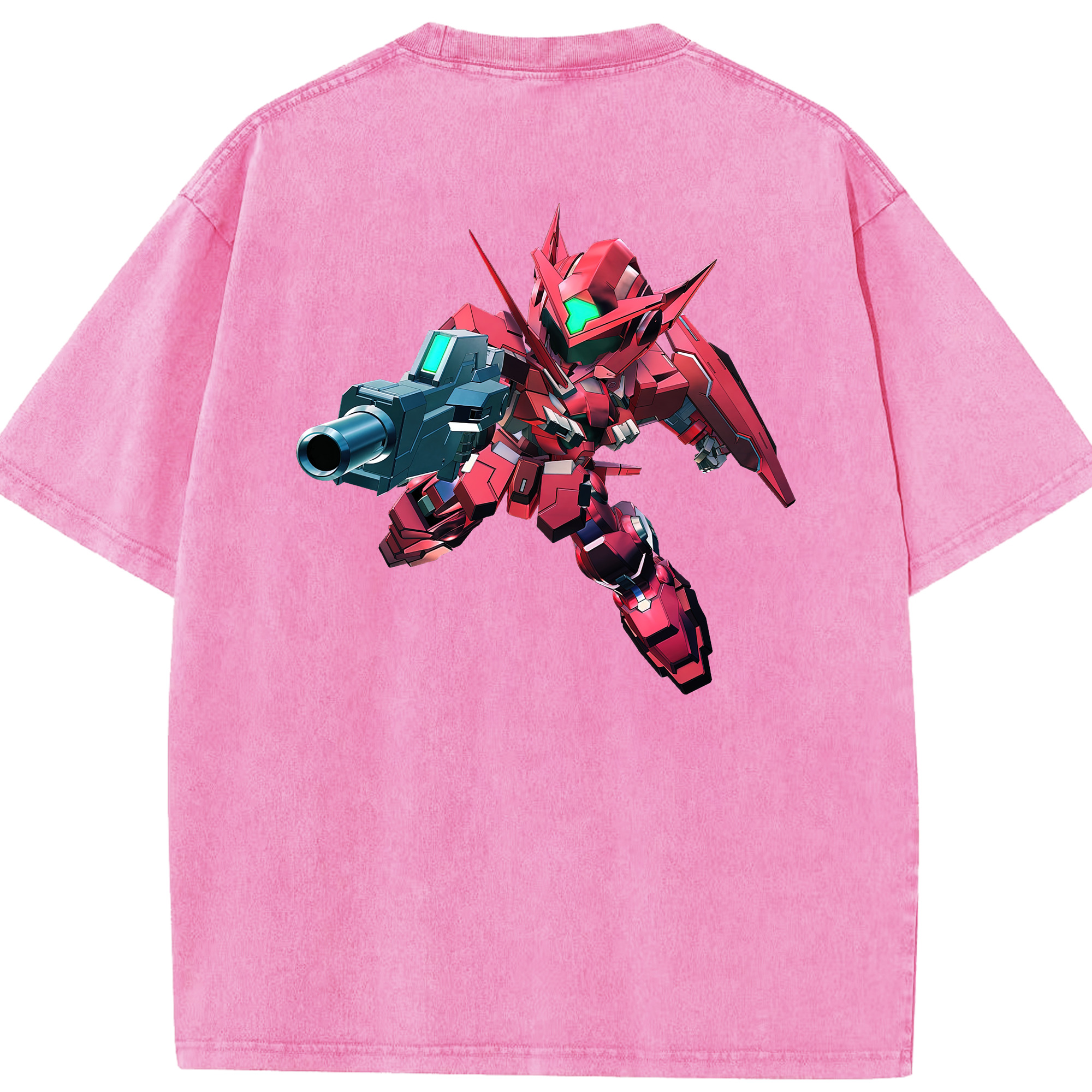 （画像用） 機動戦士ガンダム Mobile Suit Gundam 綿100% ヴィンテージ風 半袖Tシャツ（背面プリント）
